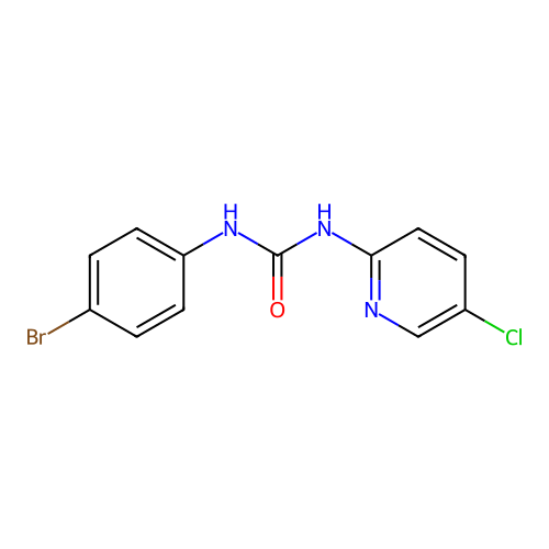 1-(4-Bromophenyl)-3-(5-chloropyridin-2-yl)urea structure