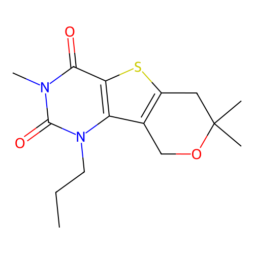 C15H20N2O3S structure