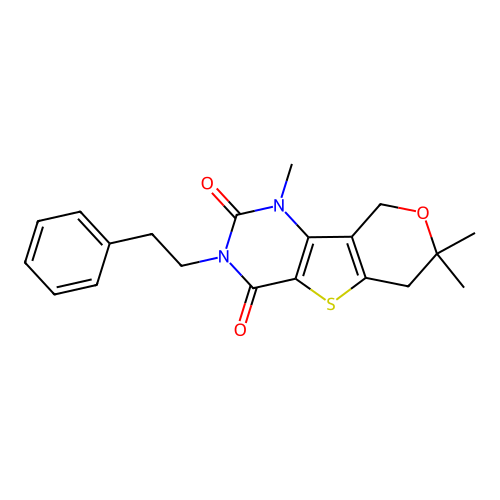 C20H22N2O3S structure