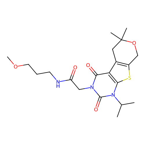 C20H29N3O5S structure