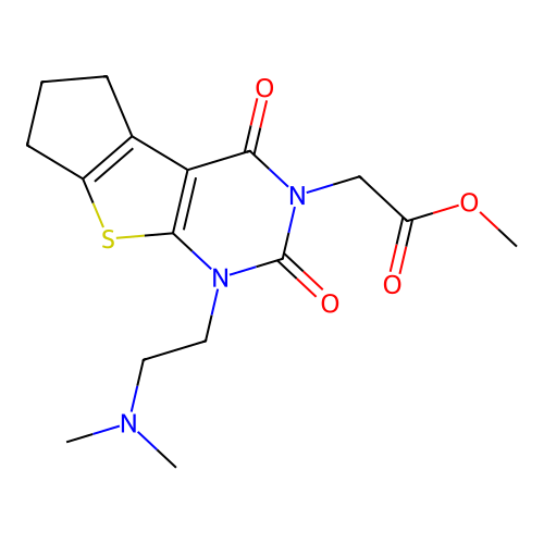 C16H21N3O4S structure