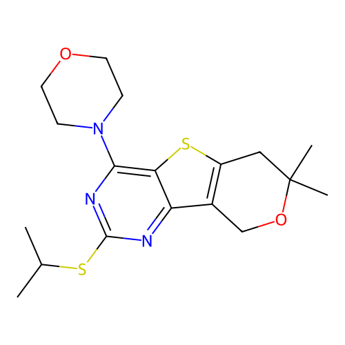 C18H25N3O2S2 structure