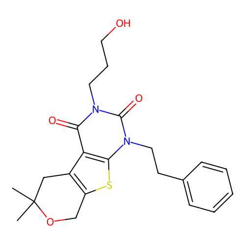C22H26N2O4S structure