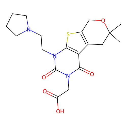 C19H25N3O5S structure