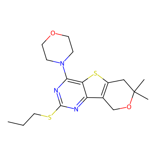 C18H25N3O2S2 structure