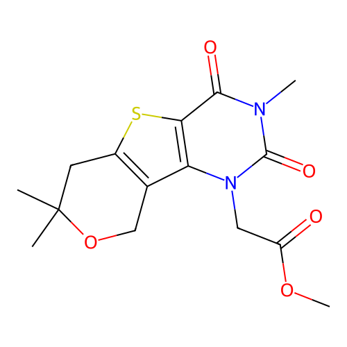 C15H18N2O5S structure