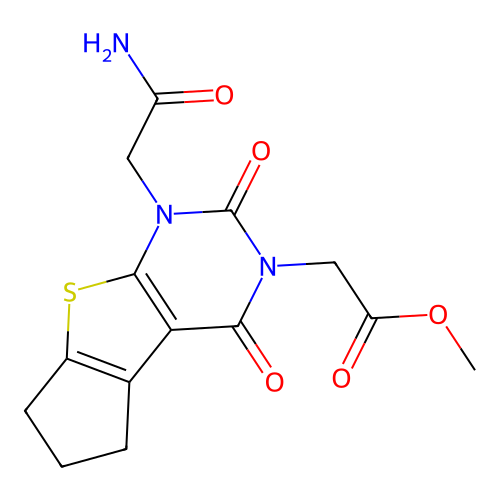 C14H15N3O5S structure