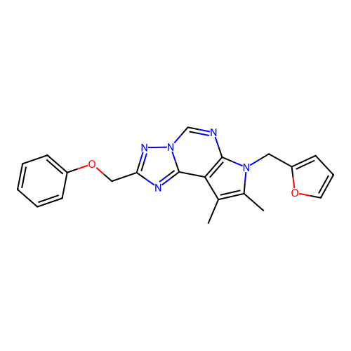 C21H19N5O2 structure