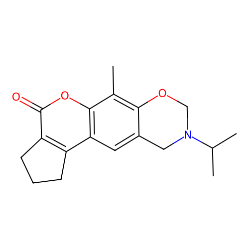 C18H21NO3 structure
