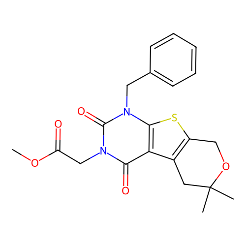 C21H22N2O5S structure