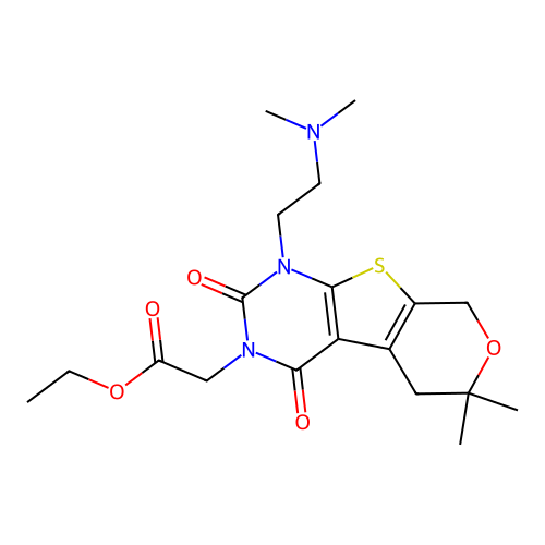 C19H27N3O5S structure