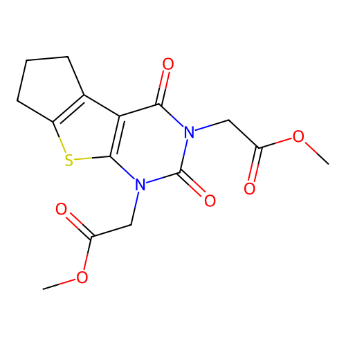 C15H16N2O6S structure
