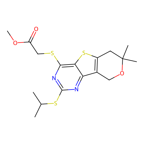 C17H22N2O3S3 structure