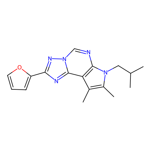 C17H19N5O structure