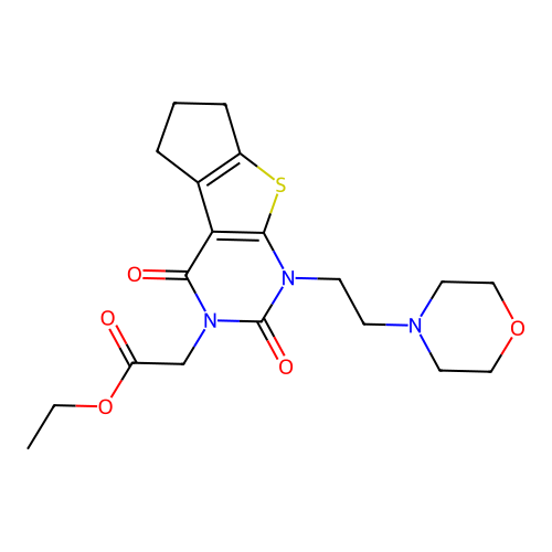 C19H25N3O5S structure