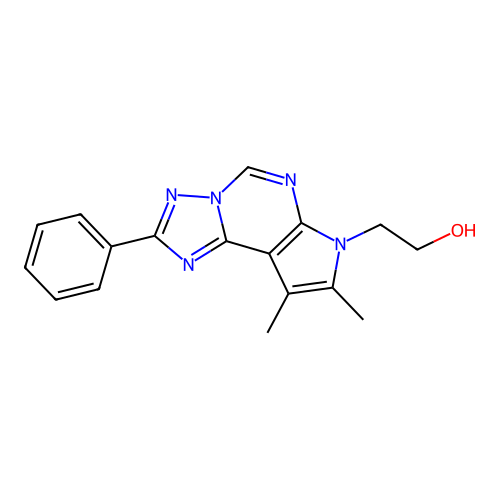 C17H17N5O structure