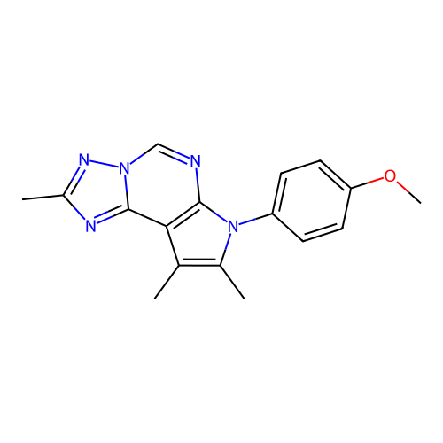C17H17N5O structure