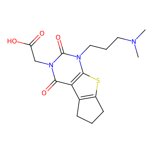 C16H21N3O4S structure