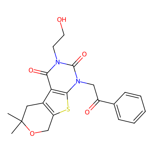 C21H22N2O5S structure