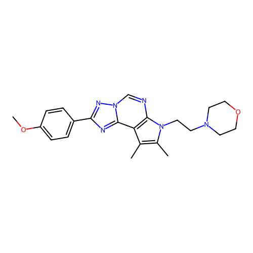 C22H26N6O2 structure