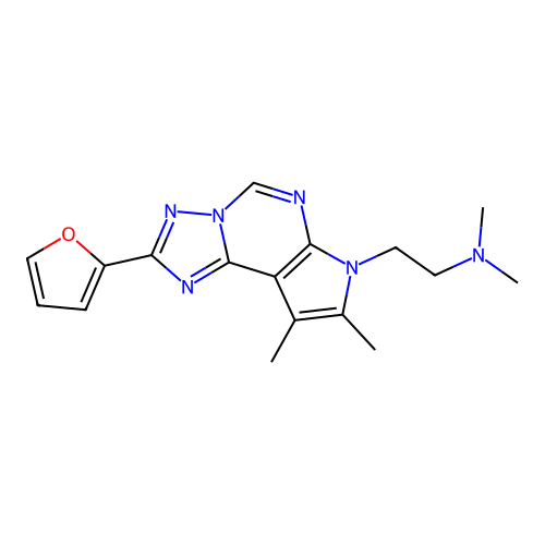 C17H20N6O structure