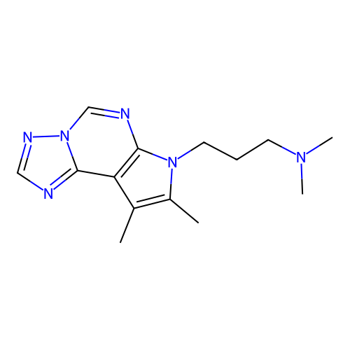 C14H20N6 structure