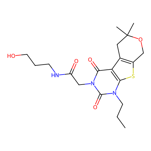 C19H27N3O5S structure