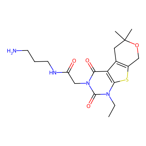 C18H26N4O4S structure