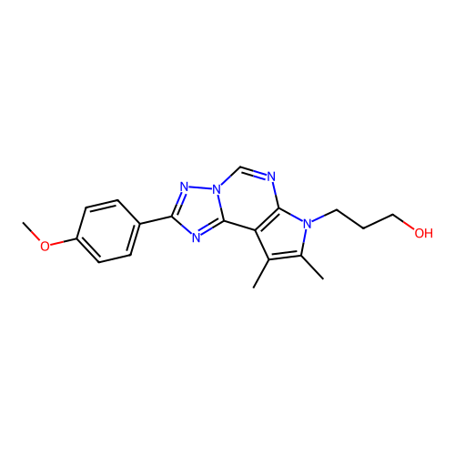 C19H21N5O2 structure