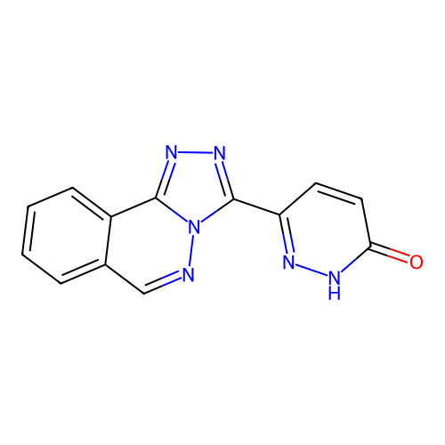 6-([1,2,4]triazolo[3,4-a]phthalazin-3-yl)pyridazin-3(2H)-one structure