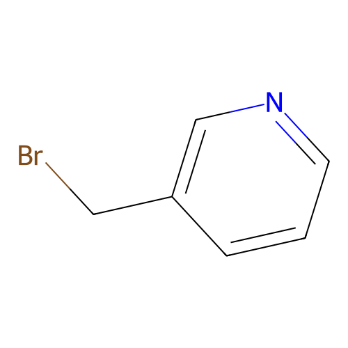 3-(Bromomethyl)pyridine structure