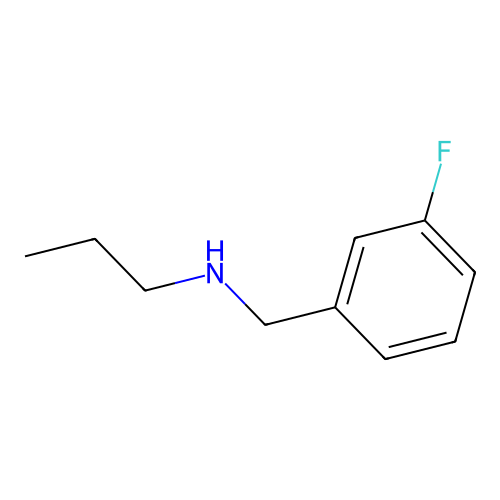3-氟-N-丙基苄胺 structure