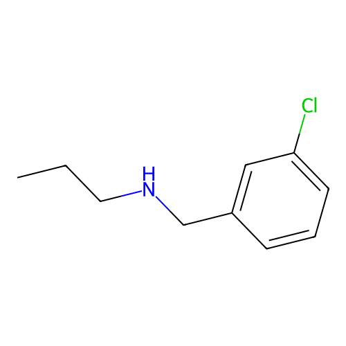 Benzenemethanamine, 3-chloro-N-propyl- structure