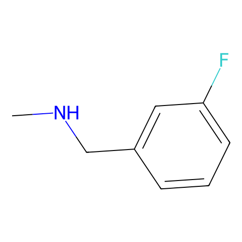 Benzenemethanamine, 3-fluoro-N-methyl- structure