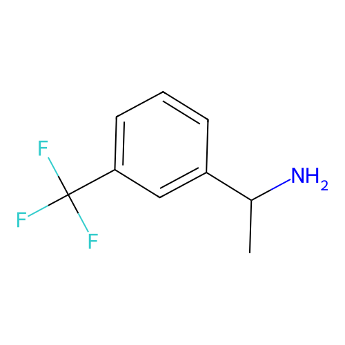 (1R)-1-(3-(Trifluoromethyl)phenyl)ethylamine structure