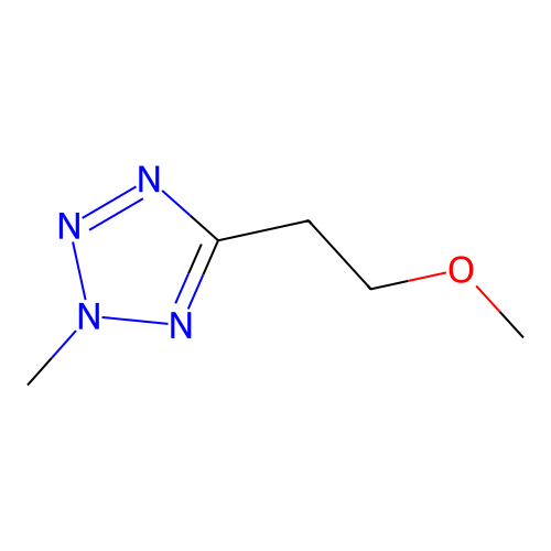 5-(2-Methoxyethyl)-2-methyl-2h-tetrazole structure