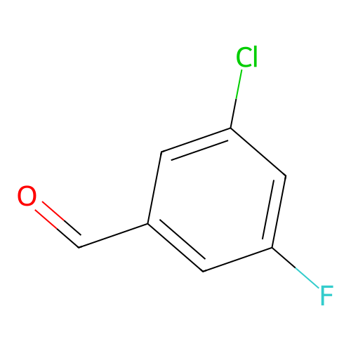 3-Chloro-5-fluorobenzaldehyde structure