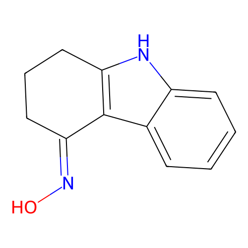 N-(1,2,3,9-Tetrahydrocarbazol-4-ylidene)hydroxylamine structure