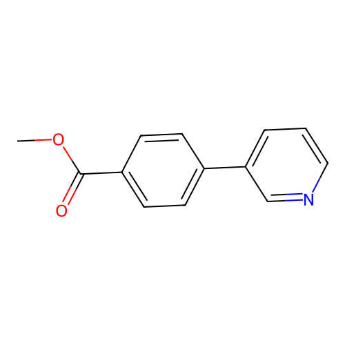 Methyl 4-pyridin-3-ylbenzoate structure