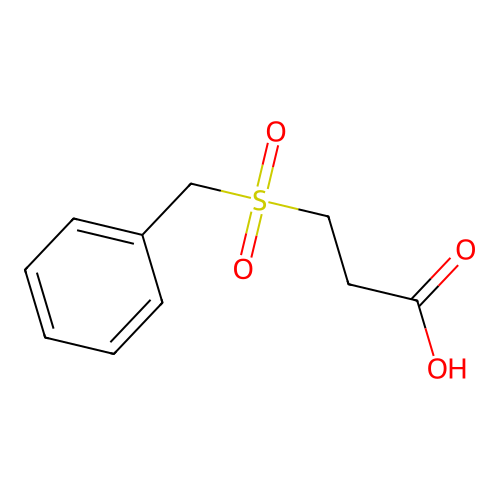 3-Phenylmethanesulfonyl-propionic acid structure