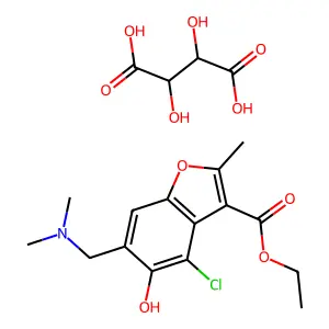 Benzofurocaine structure