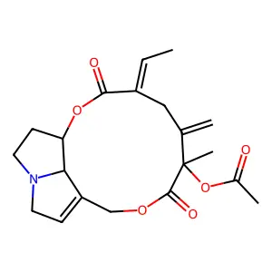 Seneciphyllinine structure