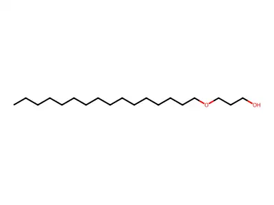 3-(Hexadecyloxy)propan-1-ol structure