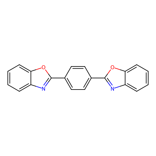 p-Phenylene benzobisoxazole structure