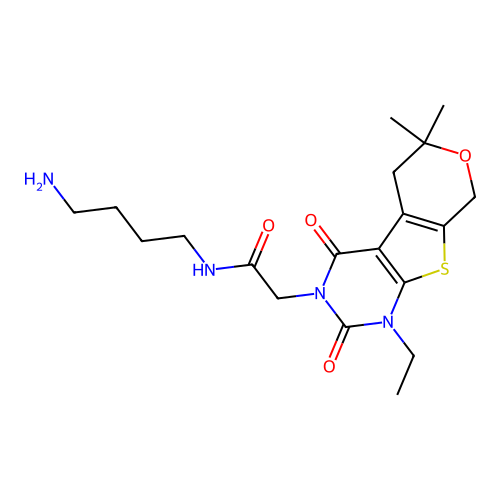 C19H28N4O4S structure