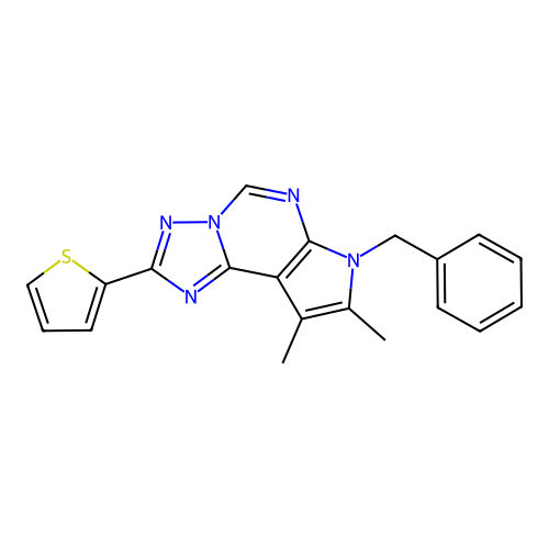 C20H17N5S structure