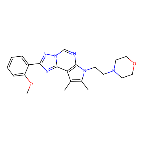 C22H26N6O2 structure