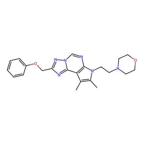 C22H26N6O2 structure