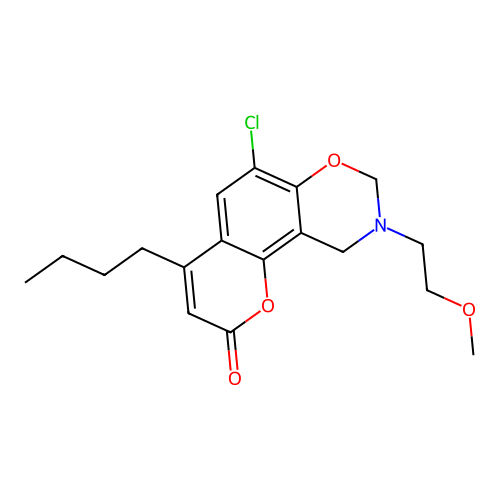 C18H22ClNO4 structure