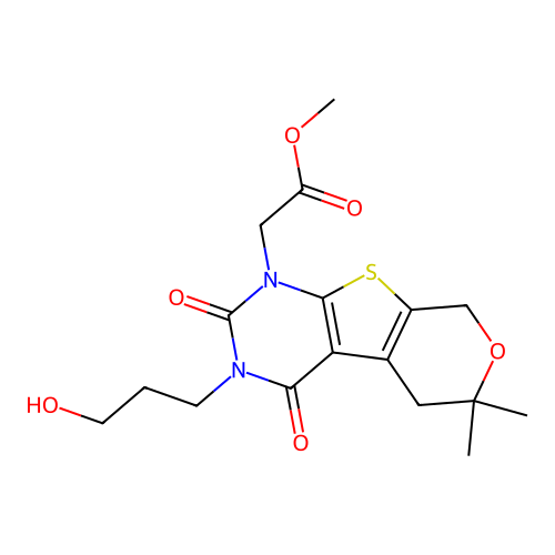 C17H22N2O6S structure